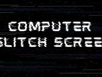 Computer Glitch Screen